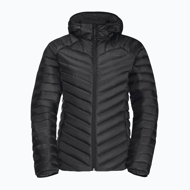 Jack Wolfskin дамско пухено яке Passamani Down Hoody black 11