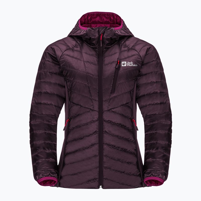 Дамско пухено яке Jack Wolfskin Routeburn Pro Ins grapevine 10