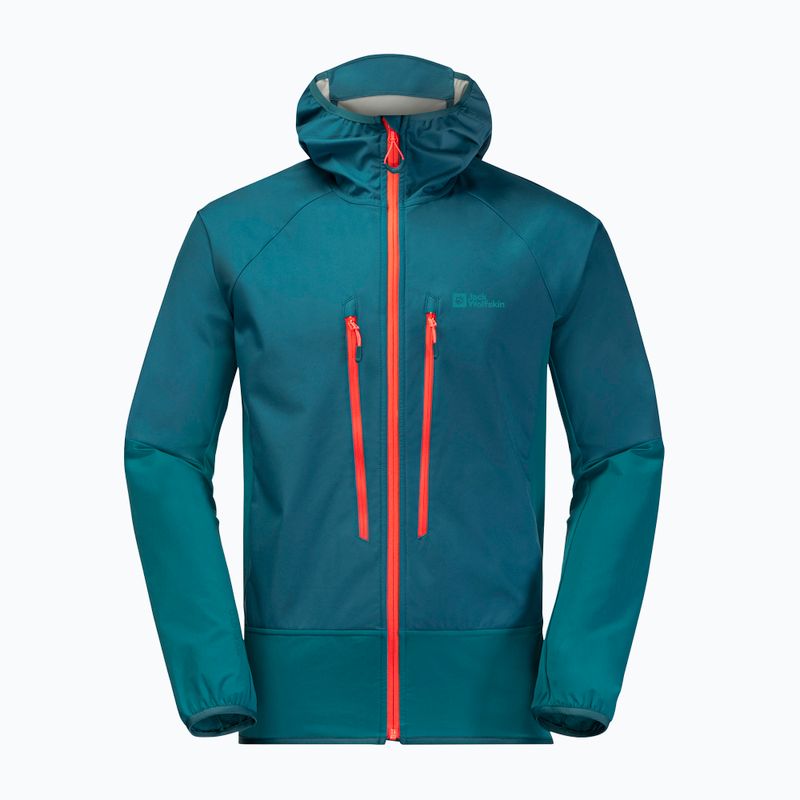 Jack Wolfskin мъжки ски яке Alpspitze Hoody green 1307371_4133 5