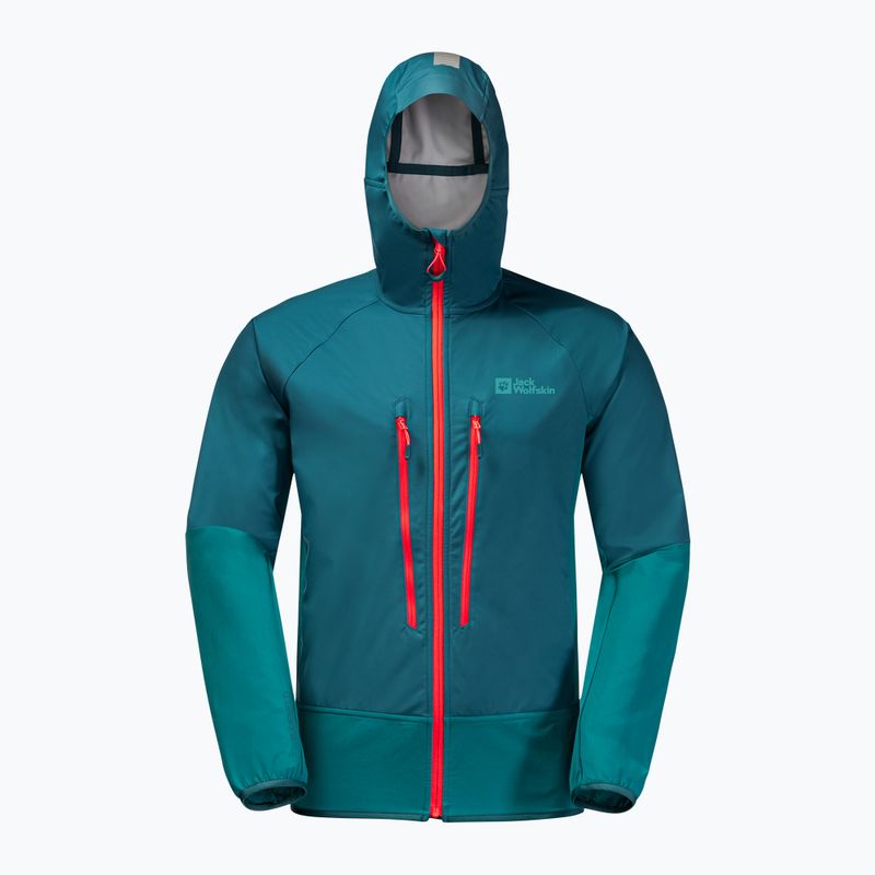 Jack Wolfskin мъжки ски яке Alpspitze Hoody green 1307371_4133 6