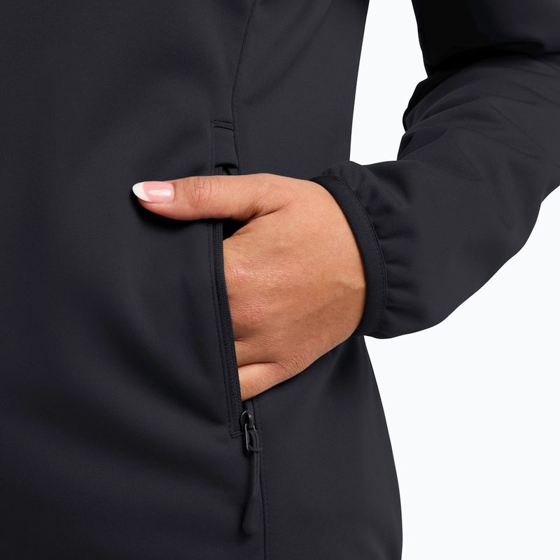 Дамско софтшел яке Jack Wolfskin Windhain Hoody black 6