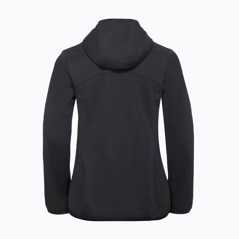Дамско софтшел яке Jack Wolfskin Windhain Hoody black 9