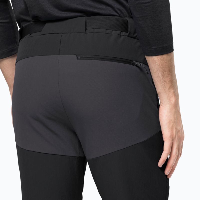 Jack Wolfskin мъжки софтшел панталони Ziegspitz black 1507841 4