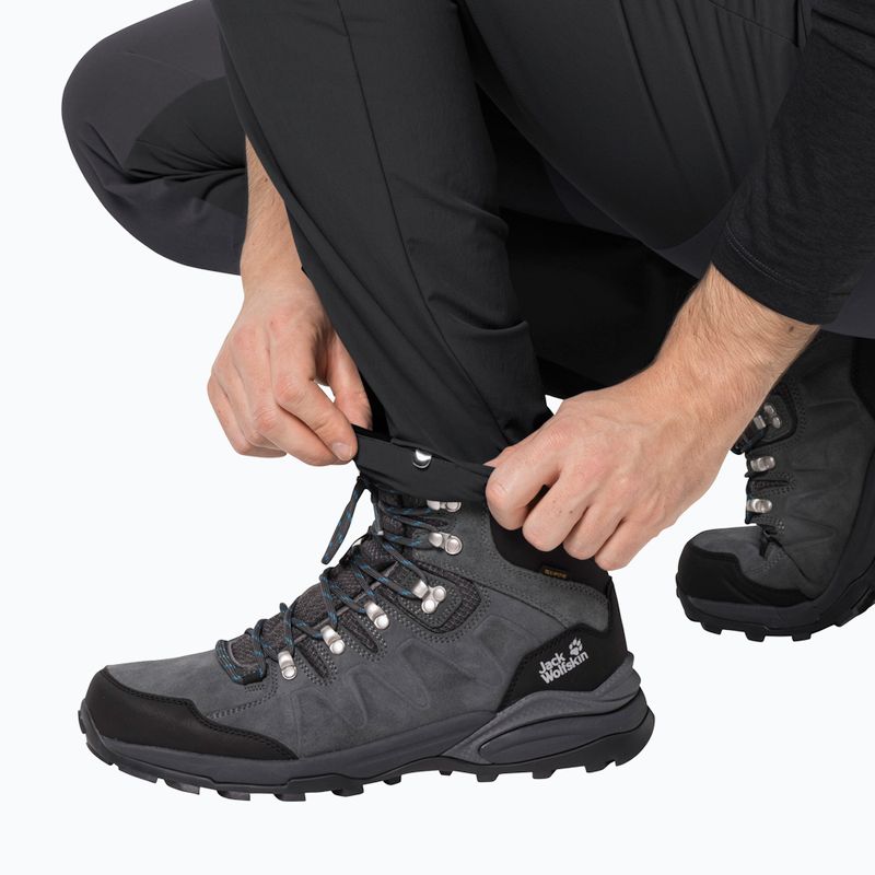 Jack Wolfskin мъжки софтшел панталони Ziegspitz black 1507841 5