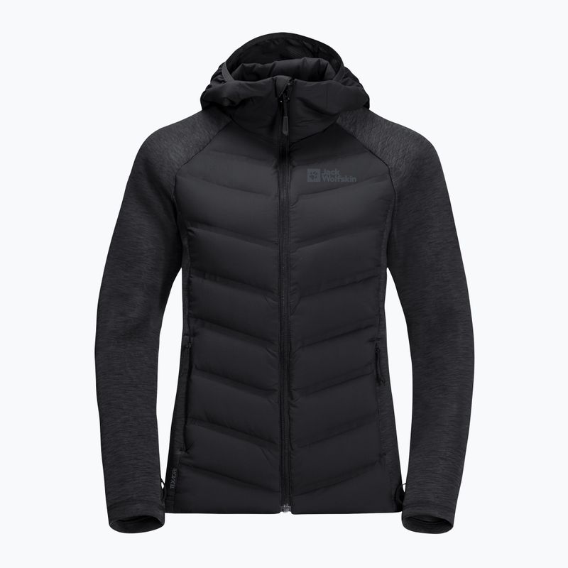 Jack Wolfskin дамско яке Tasman Down Hybrid черно 1707273_6000_005 9