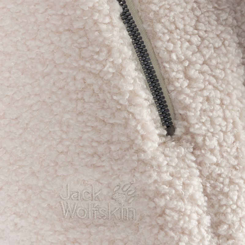 Jack Wolfskin дамски поларен суитшърт High Cloud бял 1708731 5
