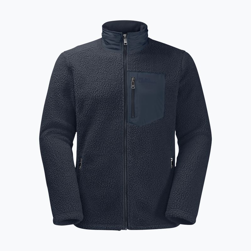 Мъжки суитшърт Kingsway от полар на Jack Wolfskin  тъмносин 1709002 6
