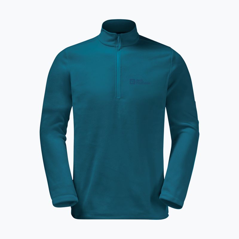 Jack Wolfskin мъжки поларен суитшърт Taunus HZ син 1709522_4133_002 4