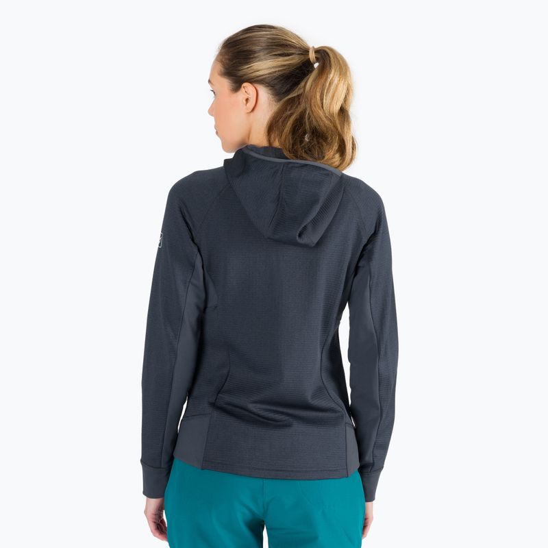Дамски полар Jack Wolfskin Hydro Grid Fleece сив 1709911 4