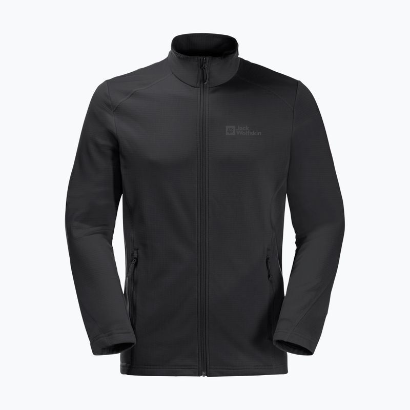 Jack Wolfskin мъжки суитшърт с полар Kolbenberg черен 1710521 4
