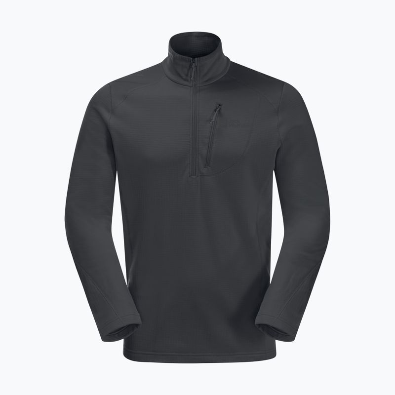 Jack Wolfskin мъжки поларен суитшърт Kolbenberg HZ сив 1710531 5