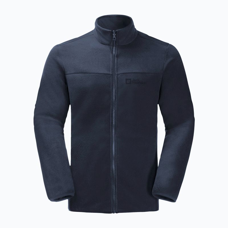 Мъжки суитшърт Beilstein от полар на Jack Wolfskin  тъмносин 1710551 5
