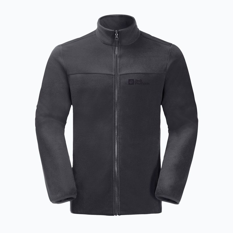 Мъжки суитшърт Beilstein от полар на Jack Wolfskin  черен 1710551 5