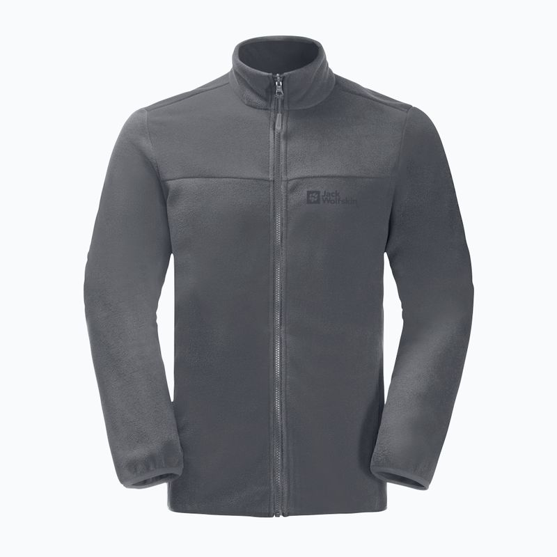 Мъжки потник Beilstein от сив полар на Jack Wolfskin 1710551 4