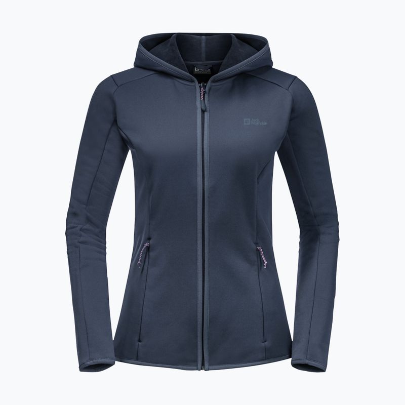 Jack Wolfskin дамски поларен суитшърт Baiselberg сив 1710771 7