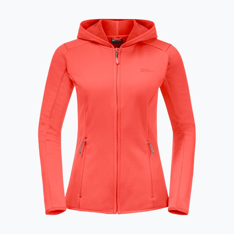 Jack Wolfskin дамски поларен суитшърт Baiselberg orange 1710771 8