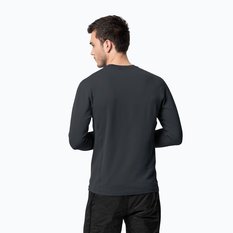 Jack Wolfskin мъжка тениска с дълъг ръкав Infinite LS graphite 1808311 2