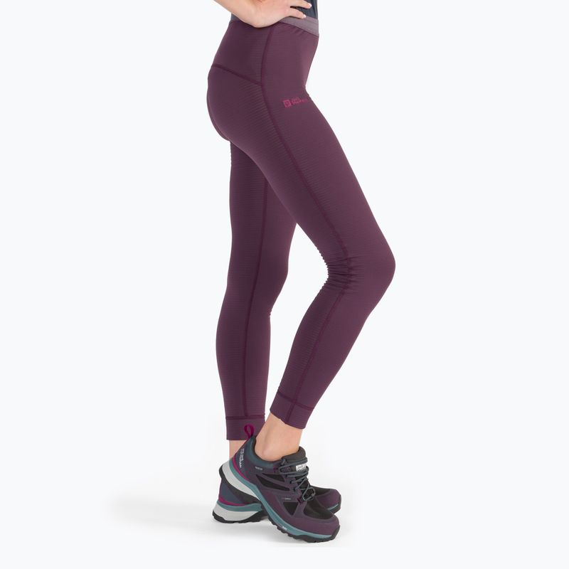Дамски панталон за трекинг Infinite purple 1808971_2042 Jack Wolfskin 3
