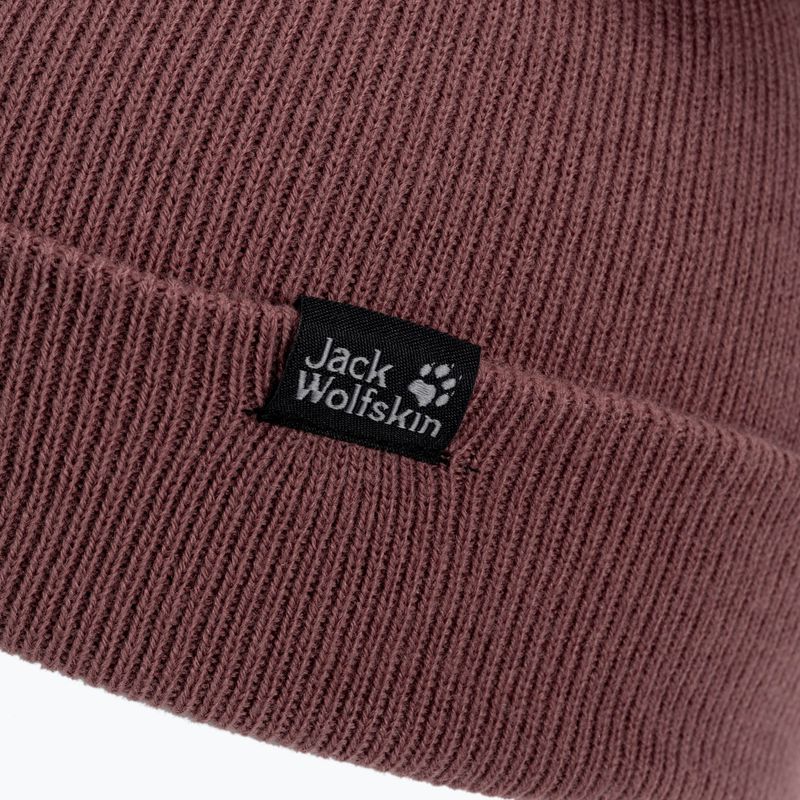 Jack Wolfskin Зимна шапка с ребра в розово 1903891 3