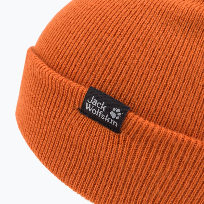 Jack Wolfskin Зимна шапка с ребра оранжева 1903891 3