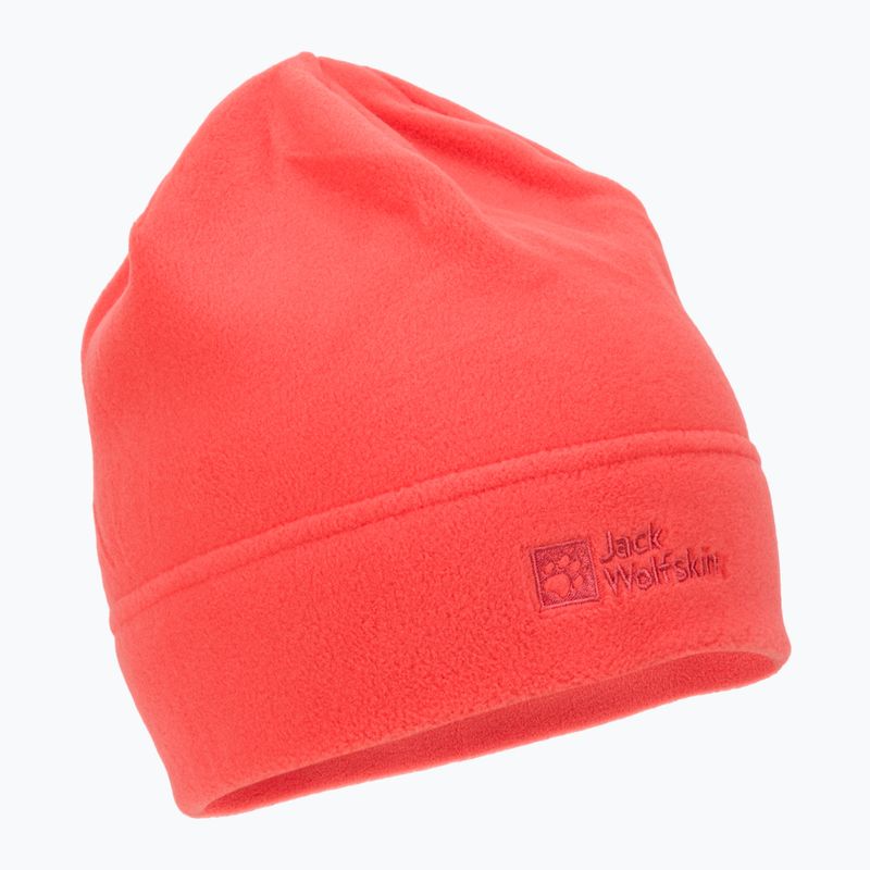 Jack Wolfskin Real Stuff оранжева зимна шапка от полар 1909852