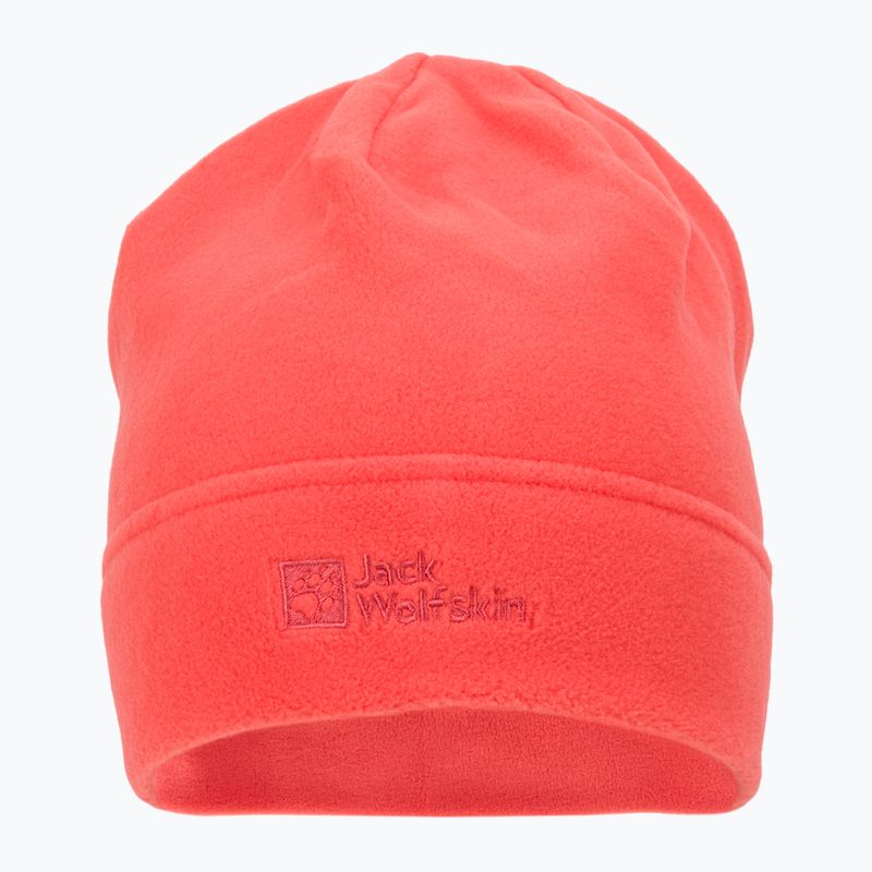 Jack Wolfskin Real Stuff оранжева зимна шапка от полар 1909852 2