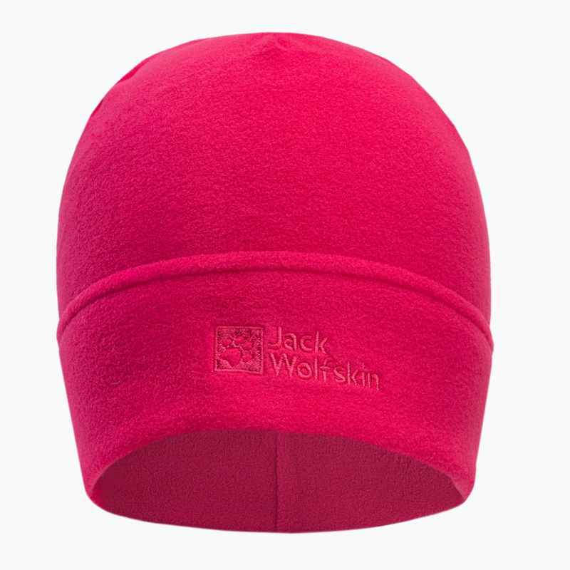 Зимна шапка от полар Jack Wolfskin Real Stuff розова 1909852 2