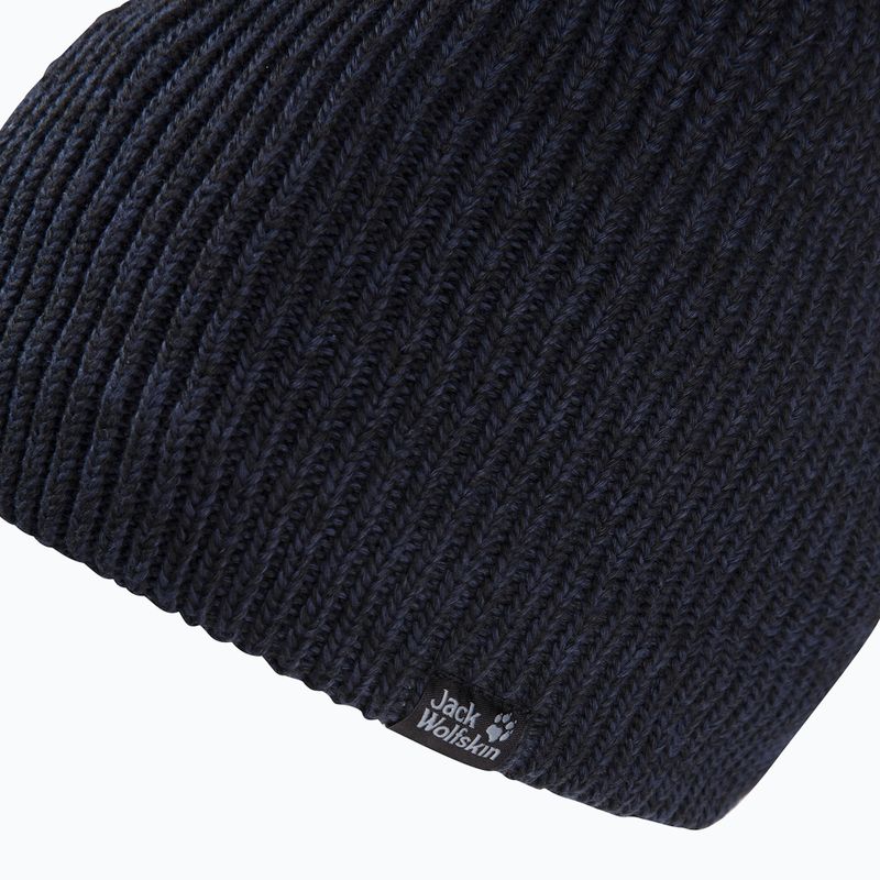 Зимна шапка Jack Wolfskin Feldberg Beanie black 2