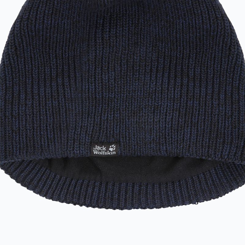 Зимна шапка Jack Wolfskin Feldberg Beanie black 3