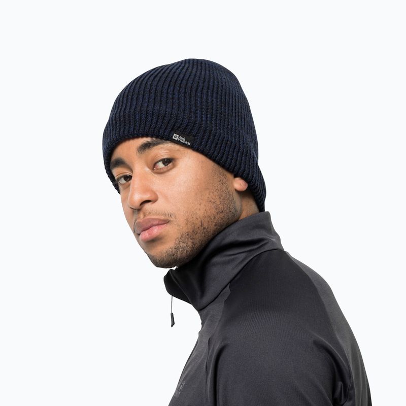 Зимна шапка Jack Wolfskin Feldberg Beanie black 4