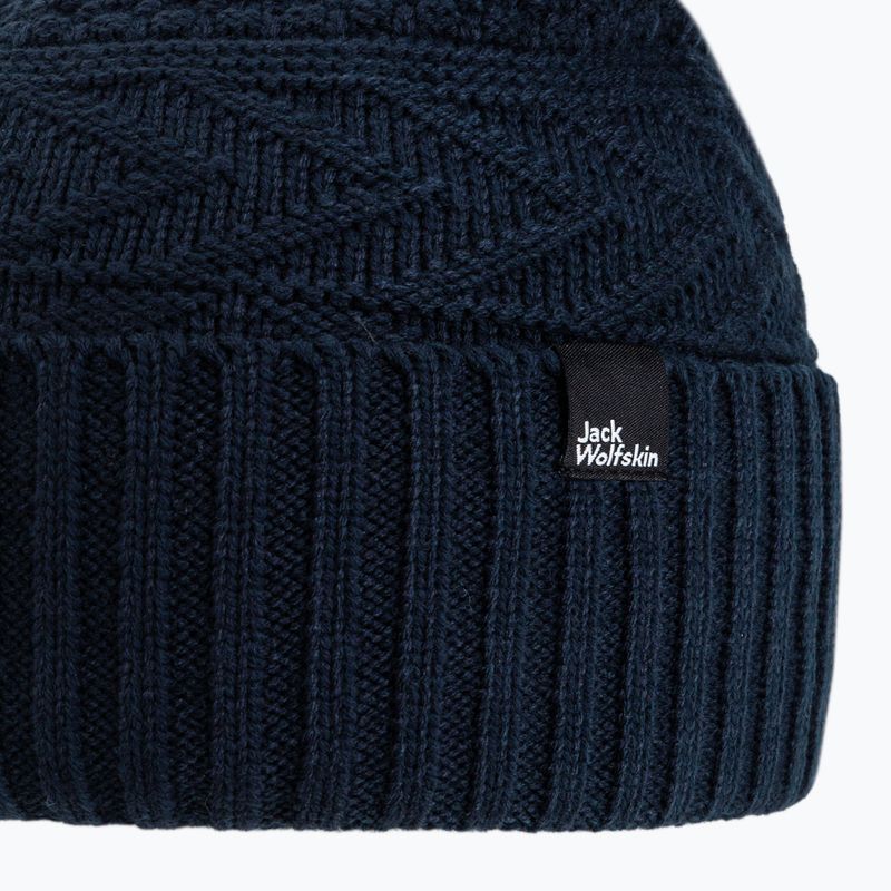 Женска зимна шапка Jack Wolfskin Lorelei Beanie navy blue 1910901 3