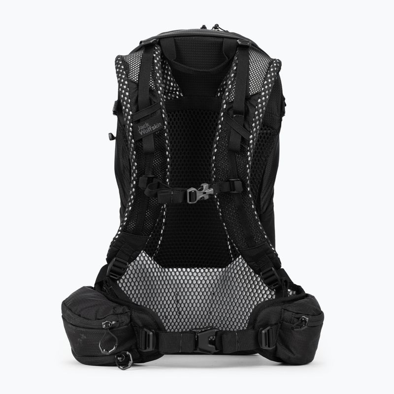 Jack Wolfskin Crosstrail 22 ST раница за трекинг черна 3