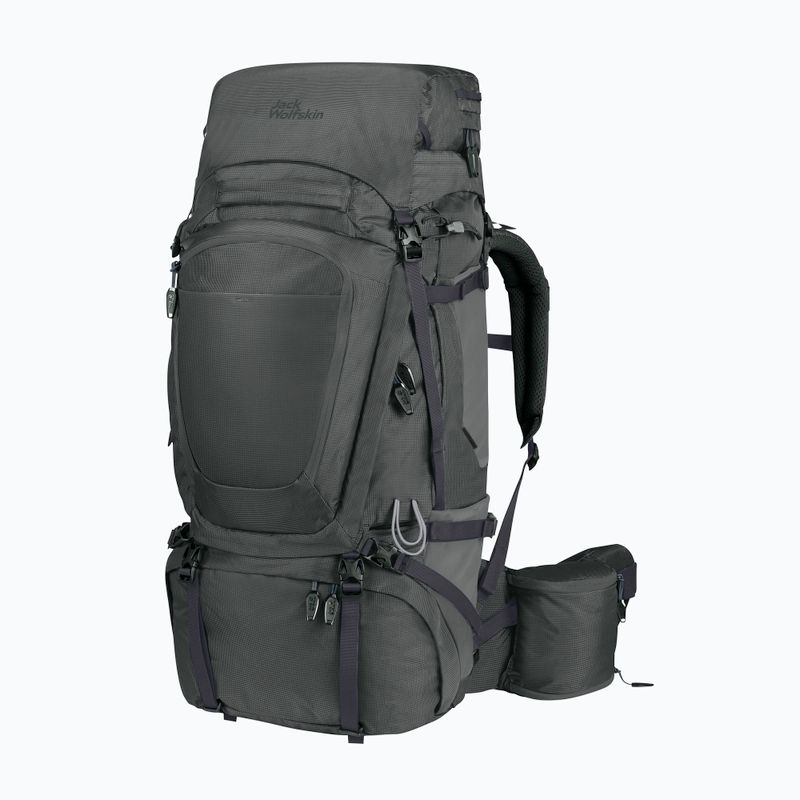 Мъжка трекинг раница Jack Wolfskin Denali 65+10 l slate green