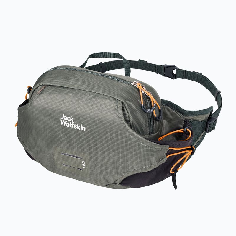 Чанта за кръста за колоездене Jack Wolfskin Velo Trail 3 l gecko green