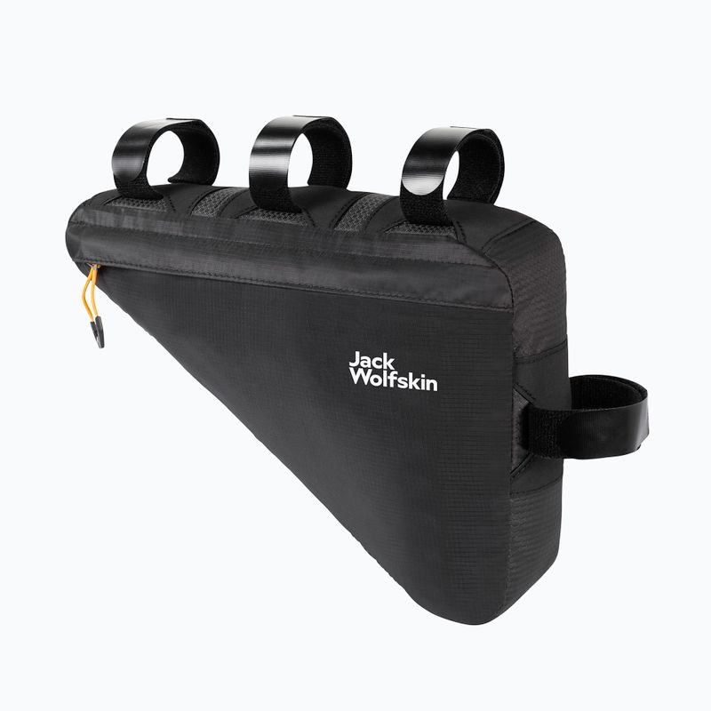 Чанта за велосипед Jack Wolfskin Morobbia Triangle 2 l flash black