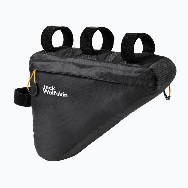 Чанта за велосипед Jack Wolfskin Morobbia Triangle 2 l flash black 2