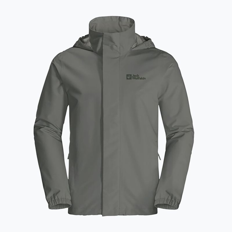 Мъжко дъждобранно яке Stormy Point 2L на Jack Wolfskin, зелено 1111142 9