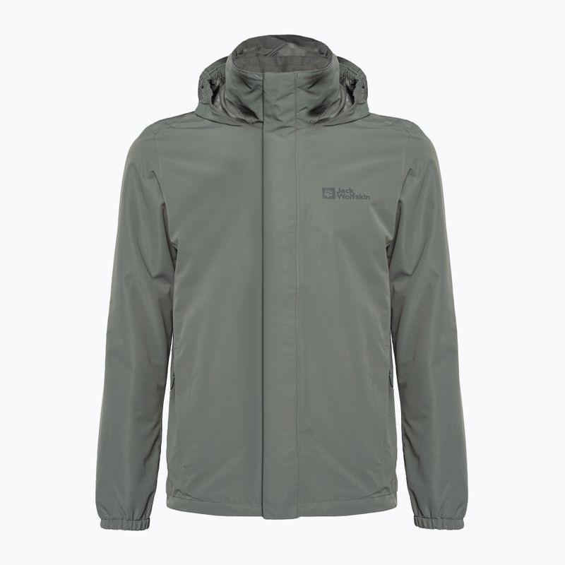 Мъжко дъждобранно яке Stormy Point 2L на Jack Wolfskin, зелено 1111142 6