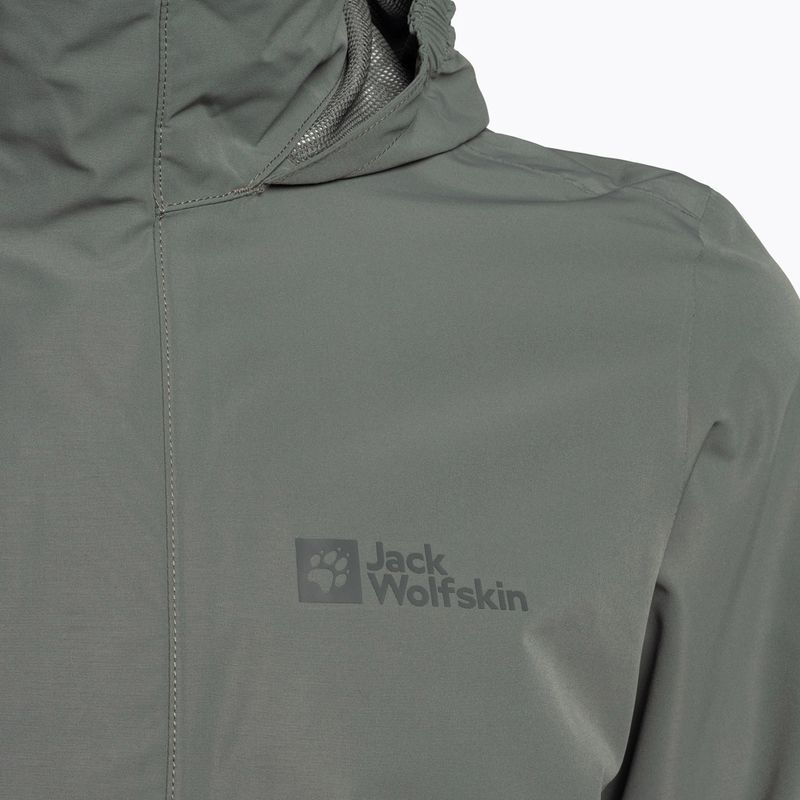 Мъжко дъждобранно яке Stormy Point 2L на Jack Wolfskin, зелено 1111142 8
