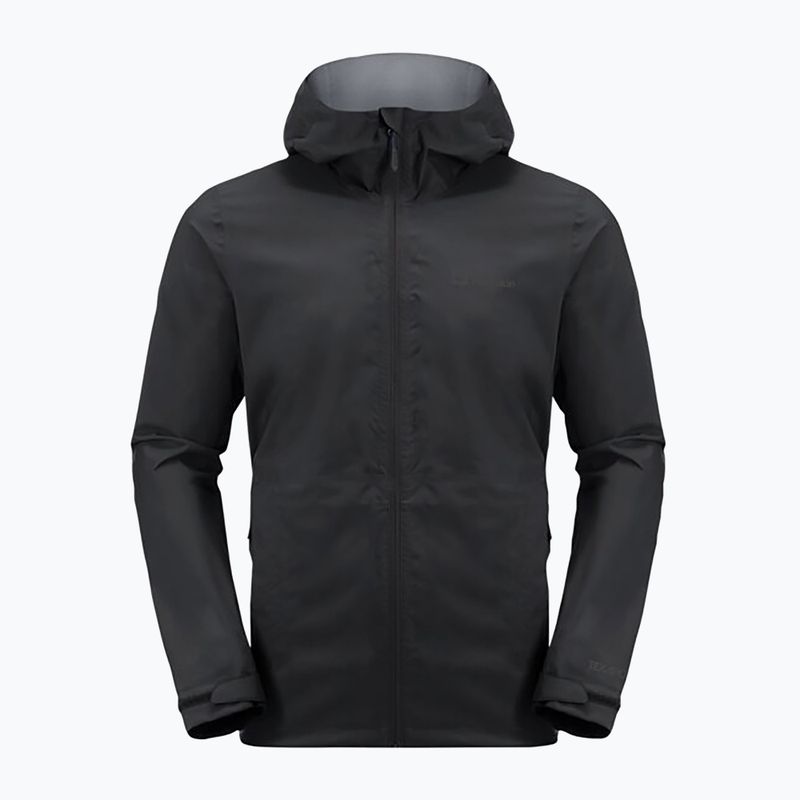Мъжко дъждобранно яке Jack Wolfskin Elsberg 2.5L черно 1115881_6000_003 5