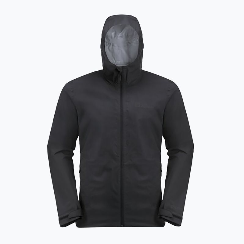 Мъжко дъждобранно яке Jack Wolfskin Elsberg 2.5L черно 1115881_6000_003 6