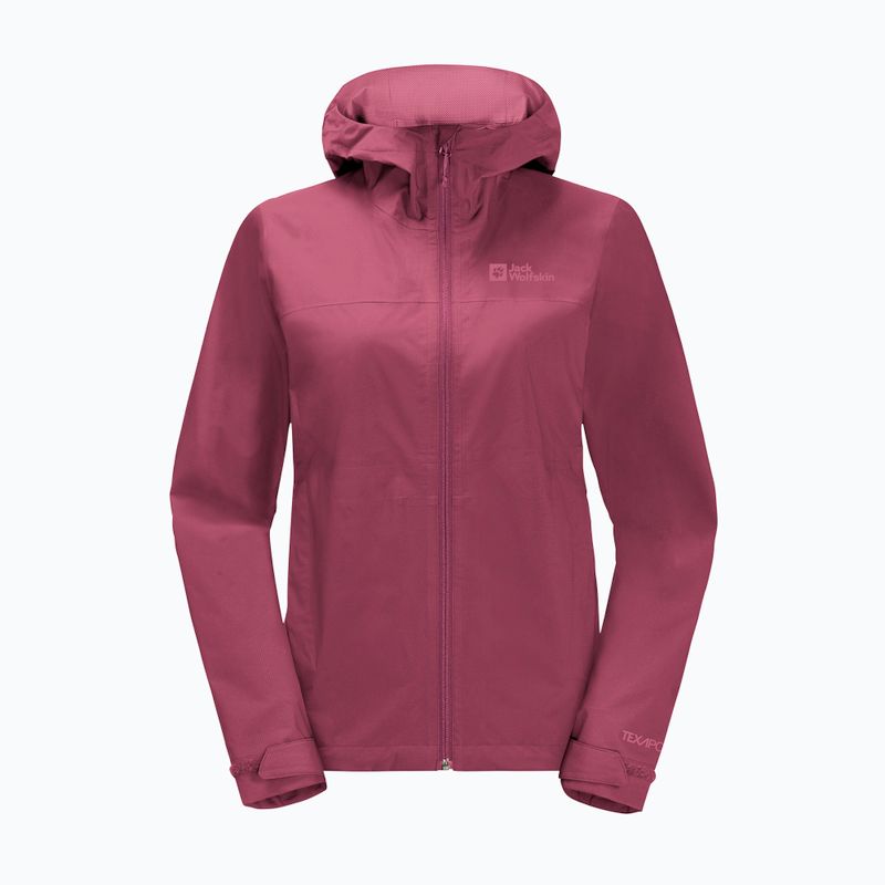 Jack Wolfskin дамско дъждобранно яке Elsberg 2.5L червено 1115951_2198_005 6
