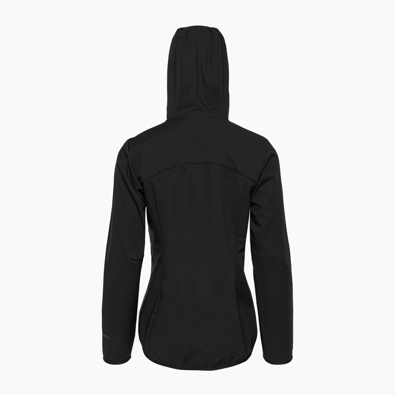 Jack Wolfskin Bornberg Hoody дамско софтшел яке черно 1307691 5