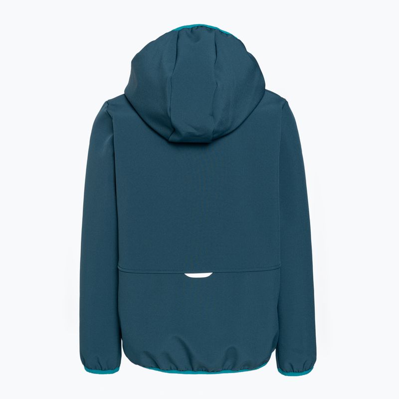 Jack Wolfskin Fourwinds Jacket Детско софтшел яке тъмносиньо 1608011 2