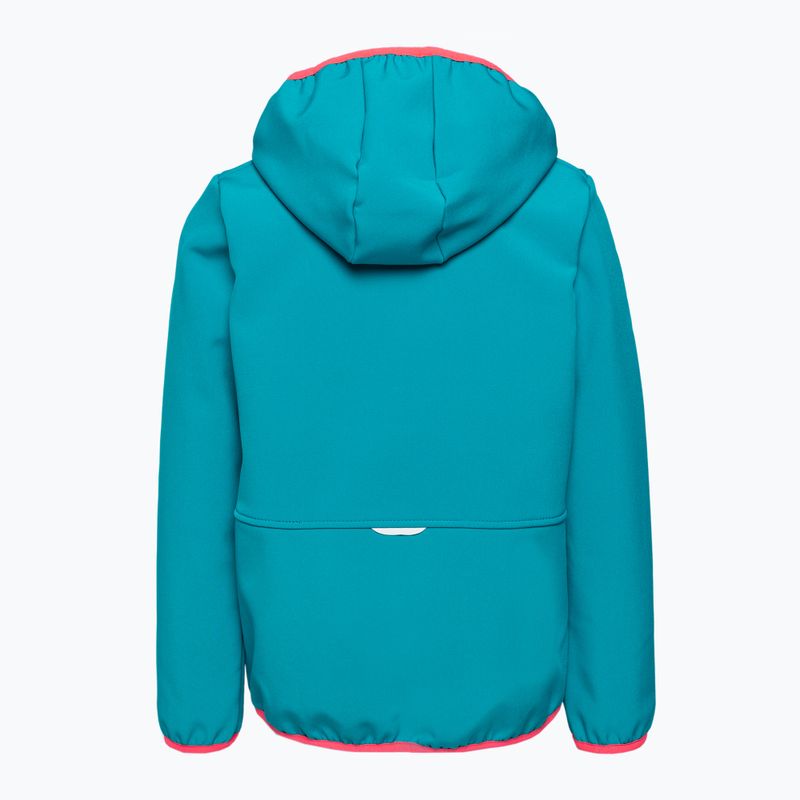 Jack Wolfskin Fourwinds Jacket Детско софтшел яке синьо 1608011 2