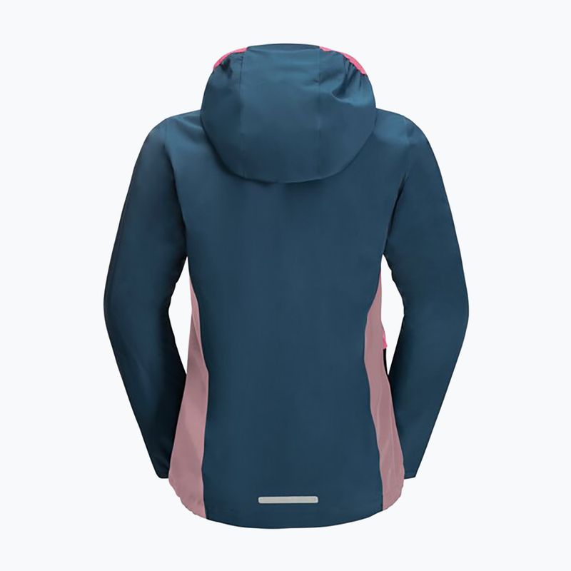 Детско дъждобранно яке Jack Wolfskin Active Hike тъмносиньо 1609251 7