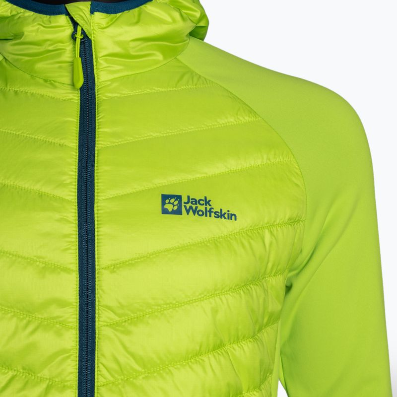 Jack Wolfskin мъжко яке Routeburn Pro Hybrid зелено 1710511 7