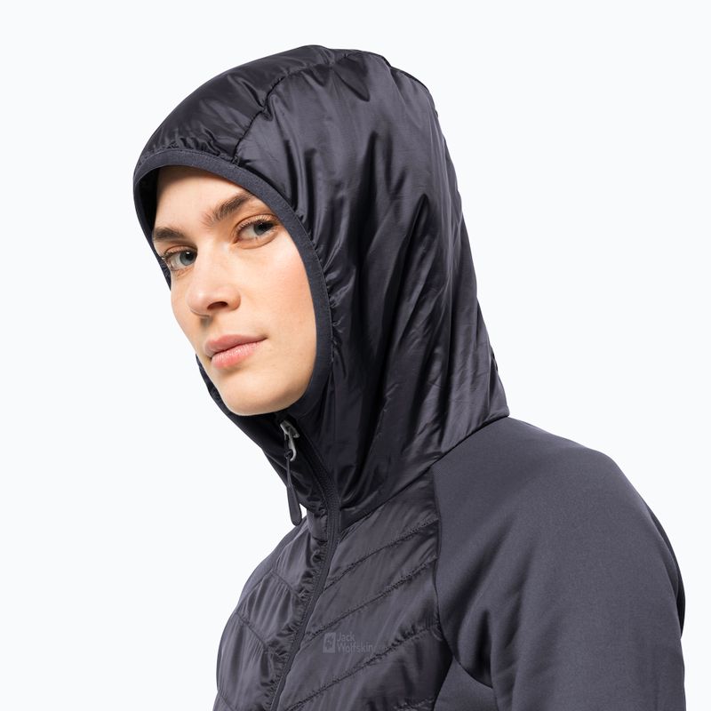 Jack Wolfskin Routeburn Pro Hybrid яке за жени сиво 1710861 4