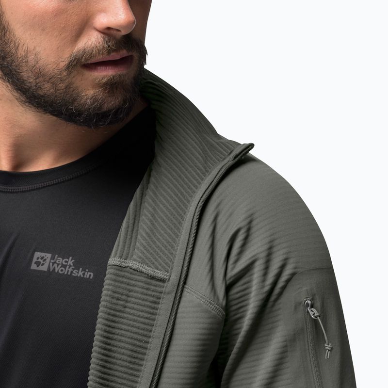 Jack Wolfskin мъжко яке за трекинг Prelight FZ green 1711001 4