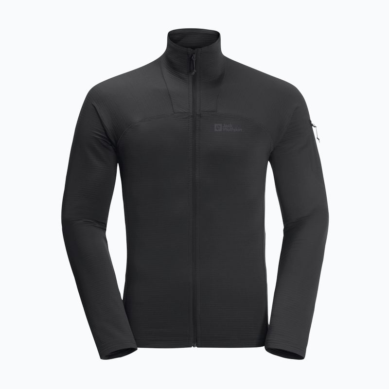 Jack Wolfskin мъжко яке за трекинг Prelight FZ Black 1711001 5